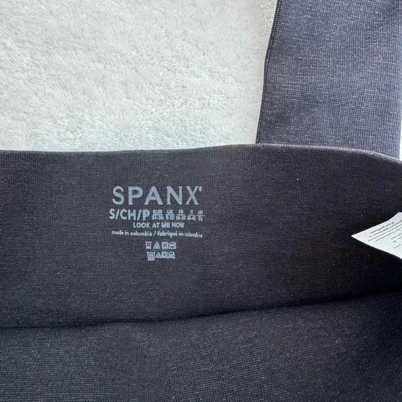Spanx Look At Me Now High Rise Seamless Track Stripe Leggings size S/CH/P - Picture 4 of 10